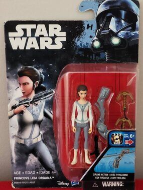 2016 STAR WARS, PRINCESS LEIA ORGANA ACTION FIGURE, MINT IN PACKAGE!!!